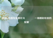 德国vs法国友谊赛比分🥉一场精彩纷呈的较量