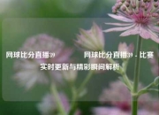 网球比分直播39🥉网球比分直播39 - 比赛实时更新与精彩瞬间解析