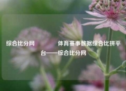 综合比分网🥎体育赛事数据综合比拼平台——综合比分网