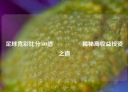 足球竞彩比分500倍🎖️揭秘高收益投资之道