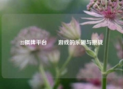 22棋牌平台✌️游戏的乐趣与挑战