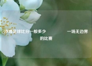 沙滩足球比分一般多少🎖️一场无边界的比赛