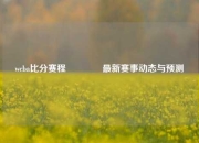 wcba比分赛程🥇最新赛事动态与预测