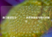 澳门皇冠比分🥎历史的见证与现代的魅力