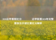 2020法甲赛程比分🥉法甲联赛2020年完整赛程及关键比赛比分解析