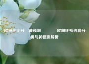 欧洲杯比分⚽神预测🥈欧洲杯预选赛分析与神预测解析