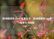 欧洲国家杯2020小组赛比分⚾欧洲国家杯2020小组赛比分回顾
