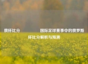 俄杯比分🎖️国际足球赛事中的俄罗斯杯比分解析与预测