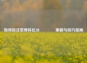 如何投注世界杯比分🥇策略与技巧指南