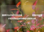 棋牌平台手机号码资源🎖️挖掘并利用手机号码资源的策略与案例分析