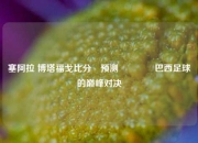 塞阿拉 博塔福戈比分⚽预测🏀巴西足球的巅峰对决