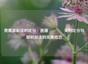 竞猜足彩及时比分⚽直播🏐实时比分与即时投注的完美结合