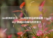 2004欧洲杯比分⚽2004年欧洲足球锦标赛（Euro 2004）的精彩回顾与历史意义