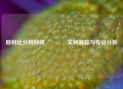 即时比分网网球🥇实时追踪与专业分析