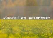 2020欧洲杯比分一览表⚾精彩纷呈的赛事盛况