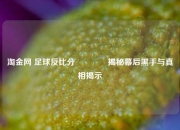 淘金网 足球反比分🏐揭秘幕后黑手与真相揭示