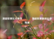 澳超联赛比分推荐🏅澳超联赛最新比分预测