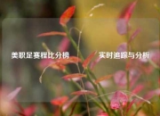 美职足赛程比分榜👍实时追踪与分析