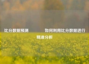 比分数据预测🥇如何利用比分数据进行精准分析