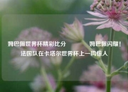 姆巴佩世界杯精彩比分👈姆巴佩闪耀！法国队在卡塔尔世界杯上一鸣惊人