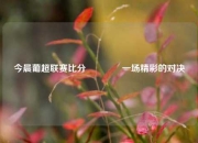今晨葡超联赛比分👈一场精彩的对决
