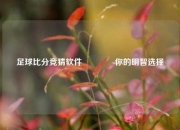 足球比分竞猜软件🏅你的明智选择
