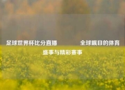 足球世界杯比分直播👈全球瞩目的体育盛事与精彩赛事