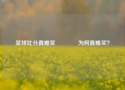 足球比分真难买👈为何真难买？