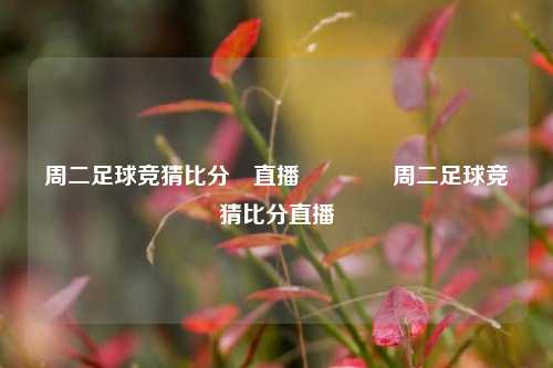 周二足球竞猜比分⚽直播🏅周二足球竞猜比分直播
