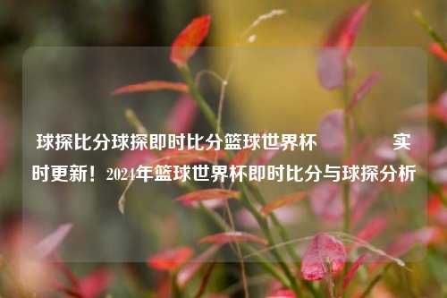 球探比分球探即时比分篮球世界杯🥎实时更新！2024年篮球世界杯即时比分与球探分析