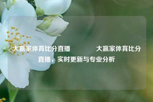 大赢家体育比分直播🥇大赢家体育比分直播，实时更新与专业分析