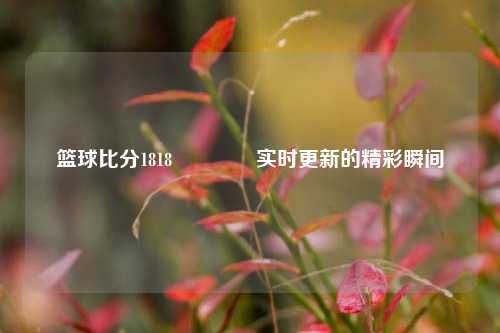 篮球比分1818👍实时更新的精彩瞬间
