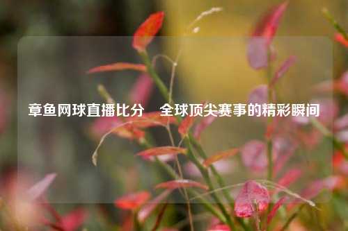 章鱼网球直播比分⚾全球顶尖赛事的精彩瞬间