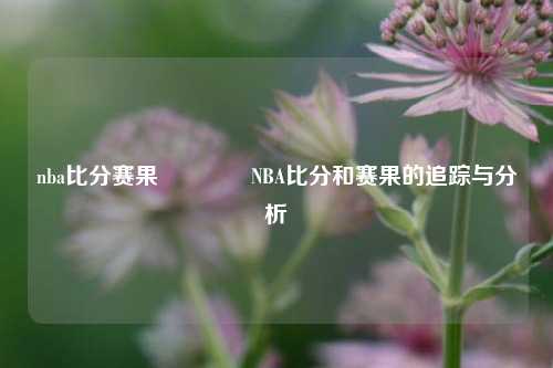 nba比分赛果🥇NBA比分和赛果的追踪与分析