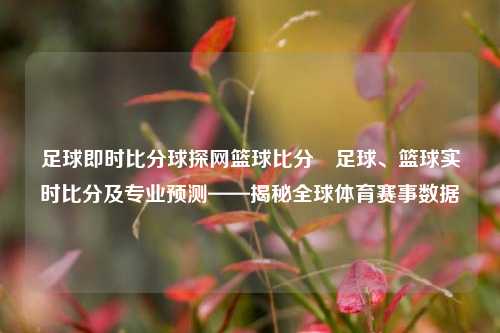 足球即时比分球探网篮球比分⚾足球、篮球实时比分及专业预测——揭秘全球体育赛事数据